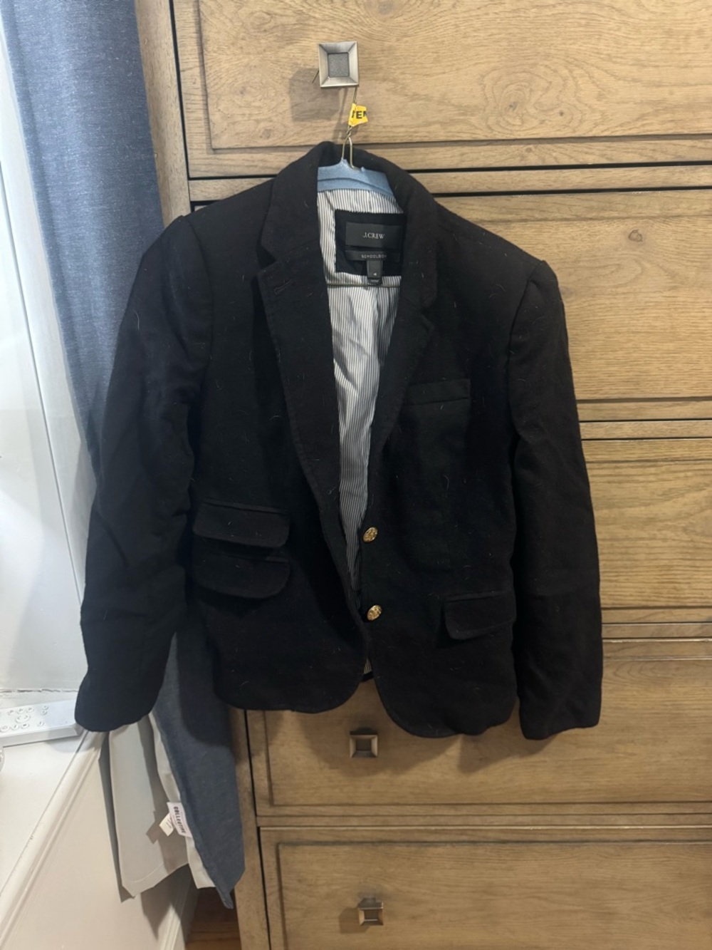 ✨BOGO FREE ENTIRE CLOSET✨ J. Crew Black School Boy Blazer with Gold Buttons
